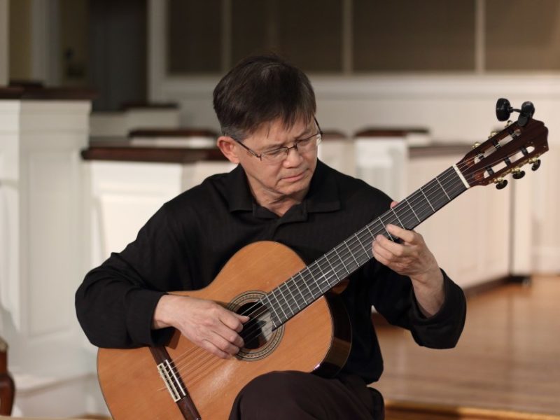 Viet Nguyen. Photo by Matthew Lavanish for Wilmington Classical Guitar