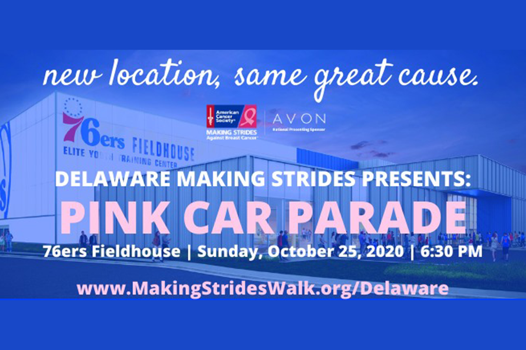 Pink Car Parade IN Wilmington